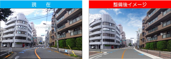 特別区道23-1360(上落中通り)画像