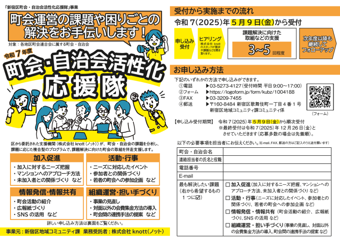 町会・自治会活性化応援隊画像1