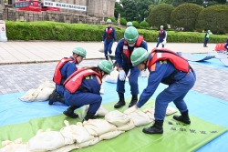 水防訓練の様子