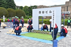 ビル浸水防止工法