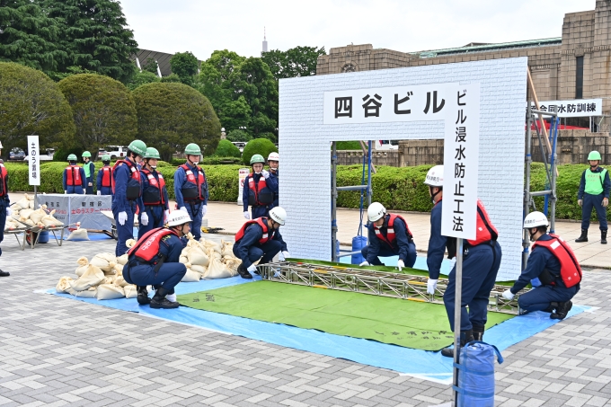 新宿区・第四消防方面合同水防訓練画像3