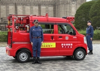 写真[3]：積載車誘導の様子