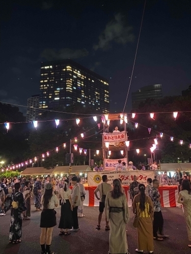 【角筈】新宿中央公園夏まつり納涼盆踊り大会画像