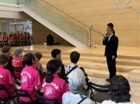 写真[1]：吉住区長ご挨拶