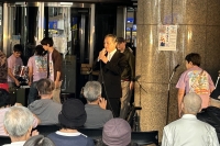 写真[1]：吉住区長ご挨拶