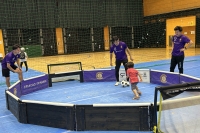 写真[5]：サッカー体験の様子