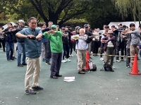 写真[2]：準備運動の様子