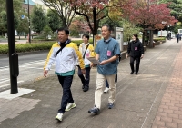 写真[6]：ウォーキングの様子