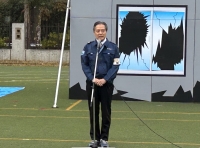 写真[1]：吉住区長ご挨拶