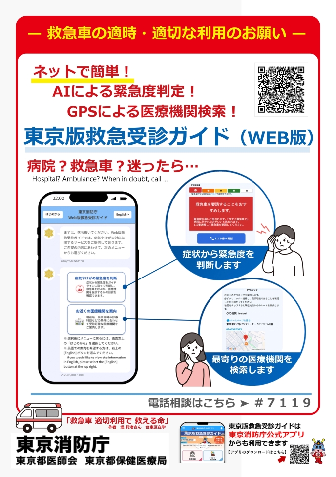 救急車の適時・適切な利用について 画像