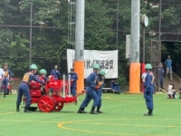 写真[2]：消防操法大会の様子