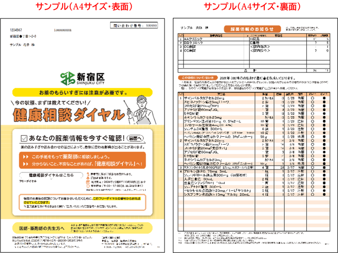通知文3　受診行動適正化事業[2]（多剤服薬・併用禁忌薬剤使用）画像