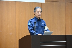 写真：区長の挨拶
